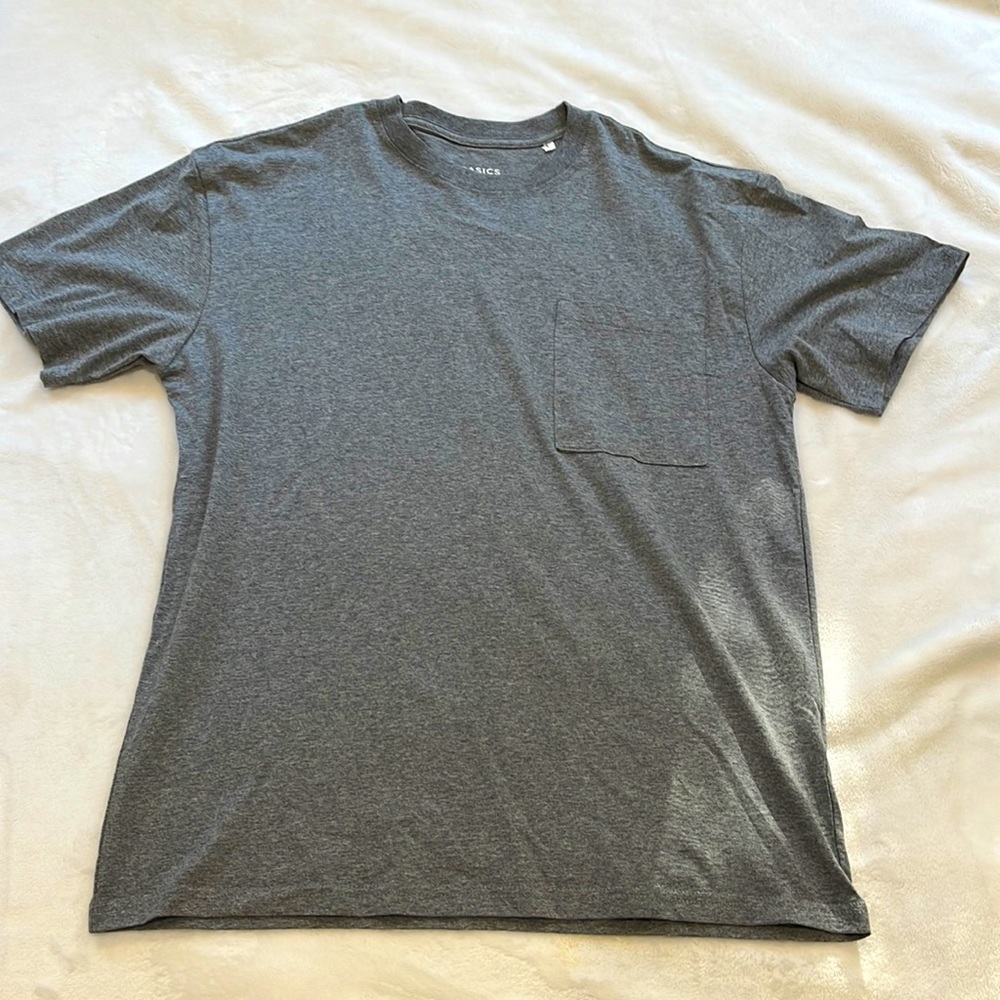 PacSun Gray Pocket T Shirt